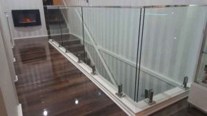balustrade glass handrail