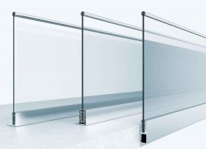 balustrade glass handrail